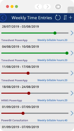 Get Weekly Reports Get Weekly Reports| TIMESHEET APPLICATION POWER APP - Exigo Tech India