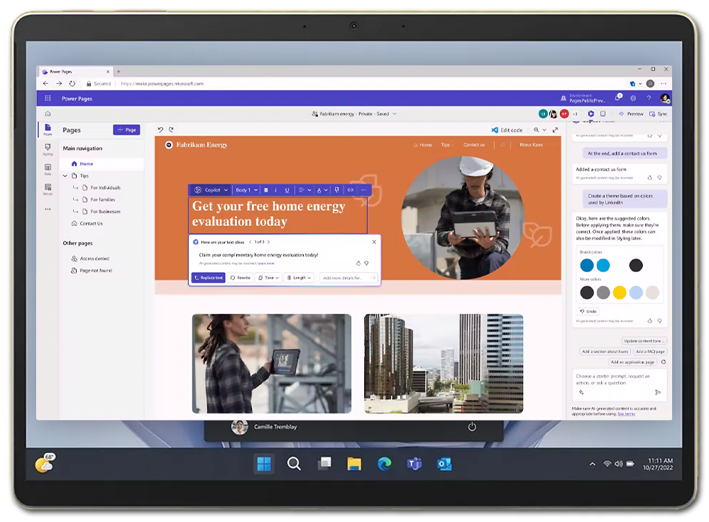 AI-powered Website Development | Microsoft Power Pages : Build Modern and Secure Websites | Exigo Tech Australia AI-powered Website Development | Microsoft Power Pages : Build Modern and Secure Websites | Exigo Tech Australia