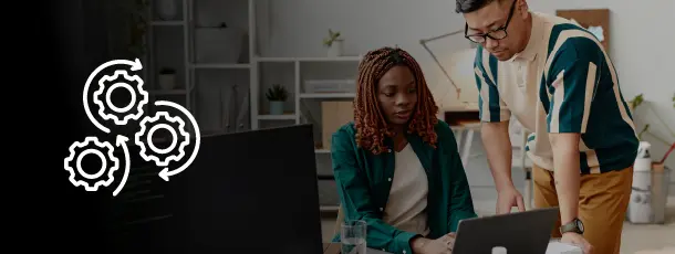 Image showing professionals collaborating to ensure secure patching of operating systems Image showing professionals collaborating to ensure secure patching of operating systems