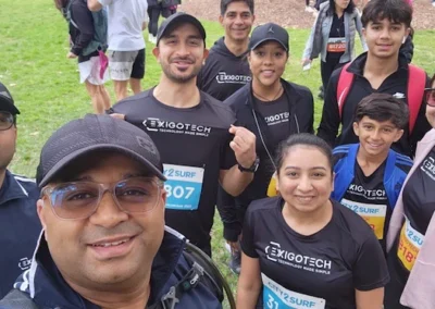 life-at-exigotech - au-team-marathon-event 2