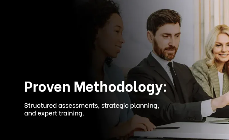 Business team discussing structured assessments and strategic planning for ERP success Business team discussing structured assessments and strategic planning for ERP success