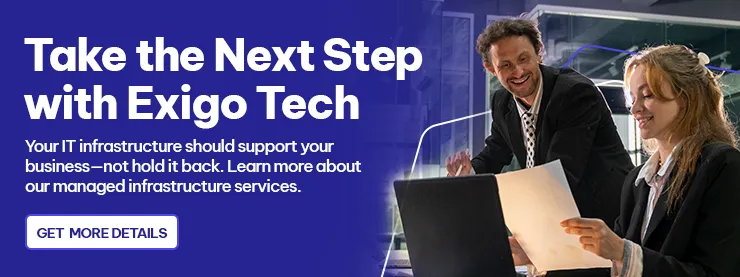 CTA - Take the Next Step with Exigo Tech