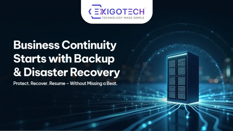 Why Backup and Disaster Recovery Is Important for Your Business - Blog Feature Image for Website
