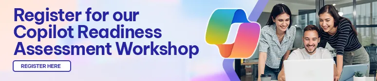 CTA - Register for our Copilot Readiness Assessment Workshop
